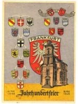Frankfurt Main Centenary, May 18, 1948, special postmark May 17, 1948