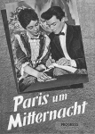 Paris at midnight with Jean Simmons, Dirk Bogarde 91/55 film program Progress