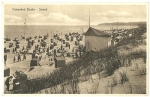 18586 Baabe Ruegen beach chairs o 26.7.1931