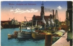Bremen Freihafen und Hafenhaus, o 16.6.1916