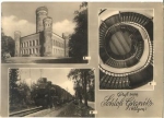 Granitz Castle with the small train "Rasender Roland" o 27.8.1969