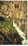 Teufelsbrucke mit Schollenenbahn * ca. 1920