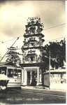 Indian Temple Tram Singapore * ca.1920