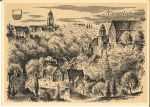 72401 Haigerloch Künstlerkarte Ludwig Schäfer-Grohe * ca. 1950