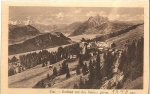 Rigi Kaltbad mit den Berner Alpen o 29.7.1924