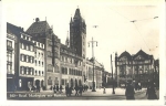 Basel market square with town hall * approx. 1930
