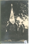 Students with flag 