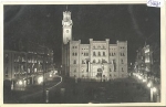 02763 Zittau Rathaus bei Nacht * ca. 1940