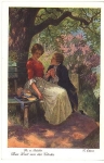 Friedrich Schiller The Song of the Bell Artist card F. Elssner * ca. 1920