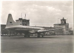 Düsseldorfer Flughafen Flugzeuge o 31.8.1965
