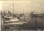 18565 Insel Hiddensee Neuendorf, Im Hafen, o 25.6.1966