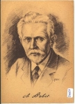August Bebel, artist card Jagers, * approx. 1930