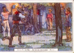 Karl May series of pictures on the back of the advertising imprint mushroom cheese series 24 picture 2