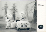 Sandman in the car with goat * approx. 1965 DFF