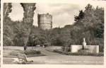 26384 Wilhelmshaven Friesenbrunnen and water tower in the park, * approx. 1950
