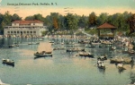 Buffalo New York  Scene in Delaware Park, o 7.7.1912