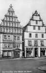 Bad Salzuflen alte Häuser am Markt, gebr. ca. 1960