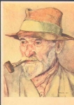 VDA No. 4 "Carinthian Heads" artist card Gabriel Engler * approx. 1940