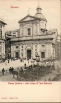 Genua Piazza Umberto I. colla chiesa di Sant Ambrogio * ca. 1910
