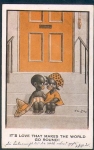 colored children comique series 2579 artist card F.G. Lewin o January 15, 1921