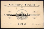 39261 Zerbst promotional card Plumber Tradt ca. 1900