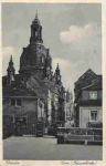 Dresden Munzgasse mit Frauenkirche o 12.8.1935