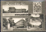 Zwickau large map approx. A5, used. 1966