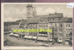 02763 Zittau market with Johanniskirche tram o 30.7.193
