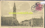 02763 Zittau Haberkornplatz mit Johanneum Post Bautznerstrasse o 24.11.1913