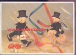 Chimney sweep dolls with pig, o 31.12.1959