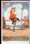 Plantikow No. 6492 artist card "Stormy Encounter" *ca. 1920