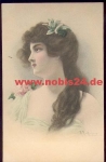 Woman with hat M. M. Vienne artist card M. Munk sig. v. Wichera 229 * approx. 1920