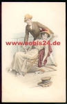 Woman in a deck chair M. M. Vienne Artist card M. Munk sig. Kuderna 634 * approx. 1920