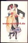 Ballroom dancing artist card AK 212-3 * approx. 1910