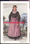 Unterinntal Tirol traditional costume artist card Possel *approx. 1940