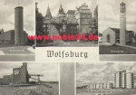 38440 Wolfsburg mit Volkswagen Werk VW o 2.4.1965