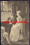 Seebock artist card lovers at the piano 