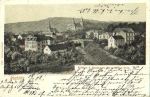 Rochlitz Blick von Realschule auf Schloss u. Berg o 29.7.1902