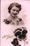 Pansy with wife, * ca.1930