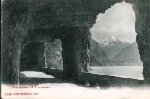 Axenstrasse mit Bristenstock  * ca. 1900