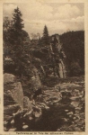 09517 Zoeblitz Teufelsmauer in the valley of the black Pockau o 4.6.1925