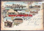 04860 Torgau Farblitho, Bahnhof o 13.2.1904