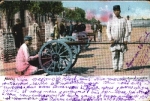 Mexico soldiers at cannons military o 7.10.1906