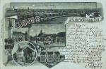 03253 Kirchhain Litho, Postamt, o 20.9.1900