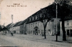 03253 Dobrilugk Haupt-Strasse mit Hotel Rautenstock *ca. 1920