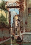 Venedig Marina con Bragozzo Werbekarte *ca. 1920