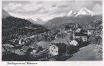 83471 Berchtesgaden mit Watzmann gebr. ca. 1940