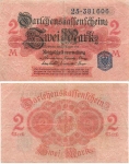 2 Mark Darlehenskassenschein 12. August 1914  Rosenberg 52c