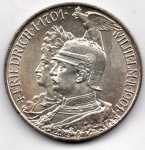 2 Mark Prussia 1901 200 Years of the Kingdom