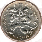 20 Mark DDR 1986 Jacob und Wilhelm Grimm